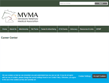 Tablet Screenshot of careers.mvma.org